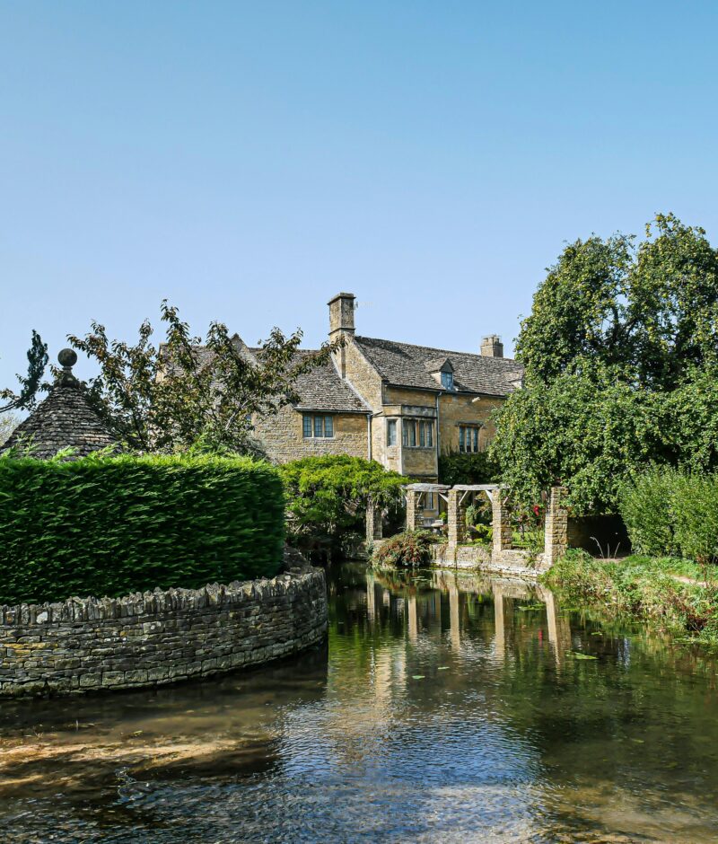 Bourton on the Water in BST.