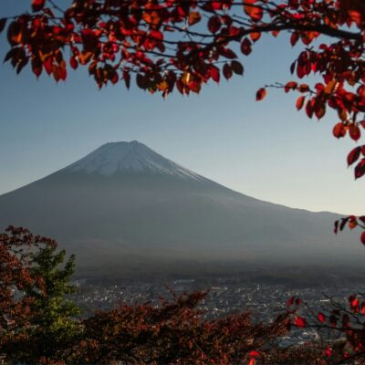 cone mountain during daytime