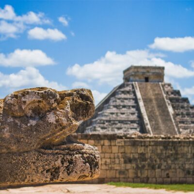 landmark photography of Chichen Itza, Mexico