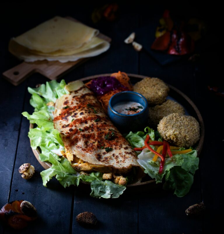food in plate